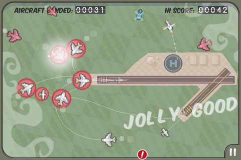 Flight Control iPhone Game App Review