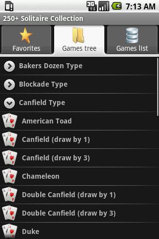 Never want for a time killer again with 250 Solitaire Collection app for Android