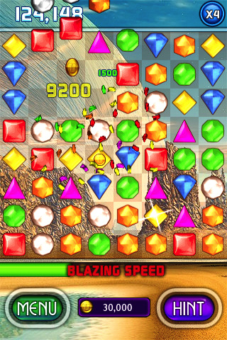 Playing the classic puzzle game is now easier with Bejeweled 2 app for iPhone