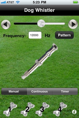 Train your dog the smart way with Dog Whistler App for iPhone