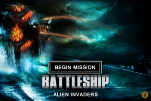 Battleship Alien Invaders app for iPhone