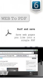 Web to PDF App for iPhone 