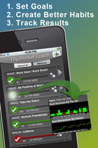 My Pocket Coach App for iPhone