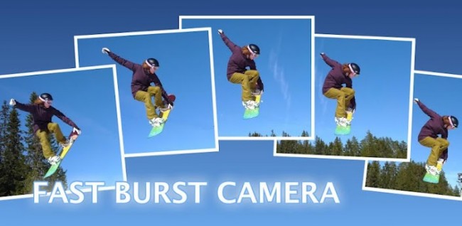 Fast Burst Camera App for Android