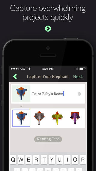 ElephantBites App for iPhone