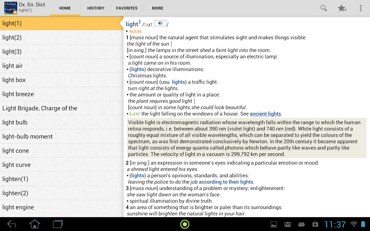 Oxford Dictionary of English T App for Android