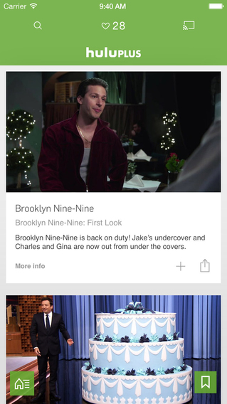 Hulu Plus App for iPhone
