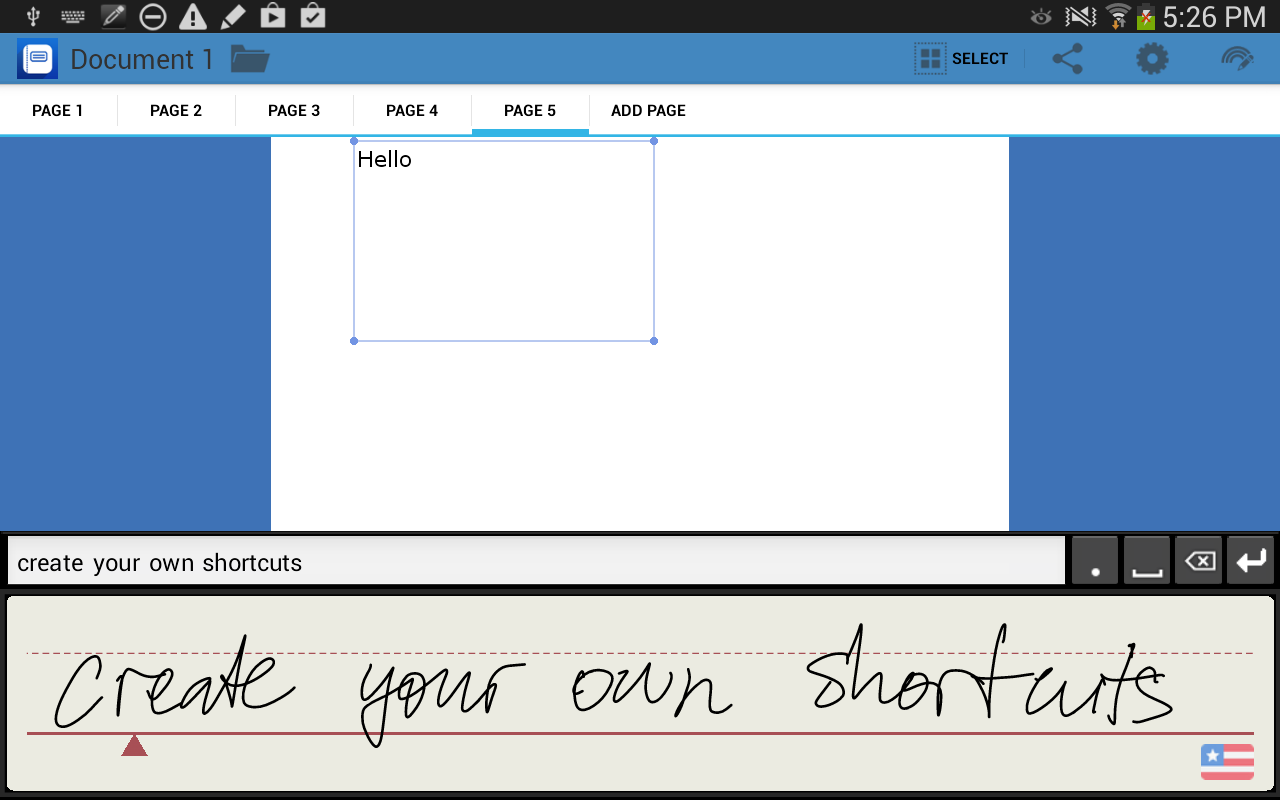 WritePad App for Android