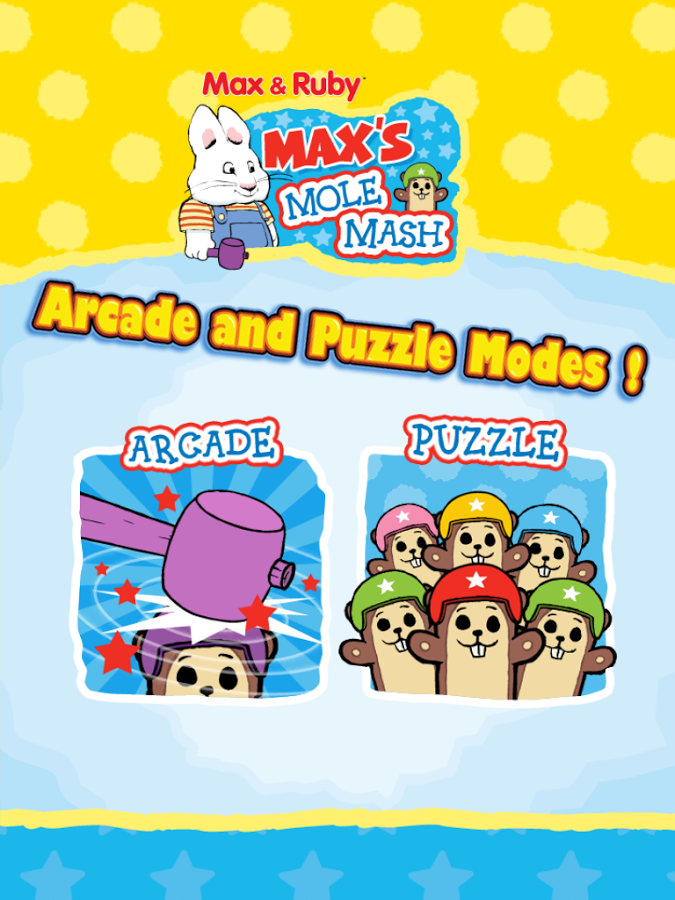 Max Ruby Maxs Mole Mash Android App