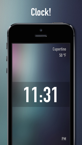 Clock + Weather iPhone App Review