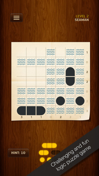 Warship Solitaire iPhone Game App