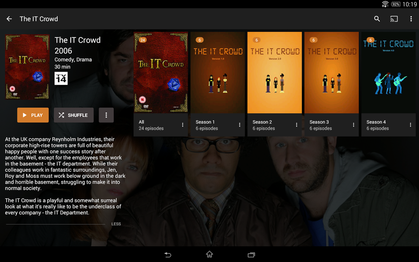 Plex app for Android