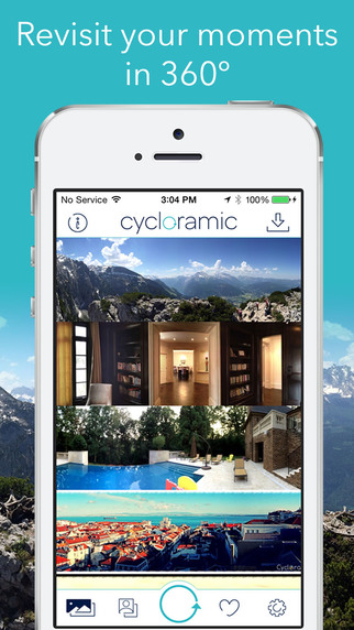 Cycloramic iPhone App Review