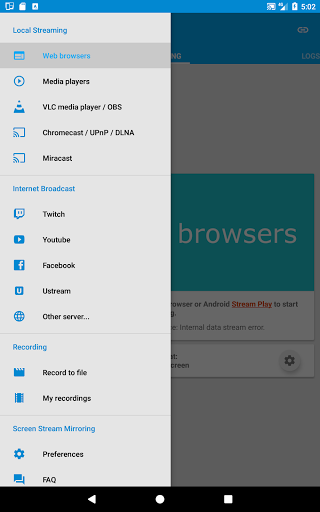 Screen Stream Mirroring Pro Android App Review