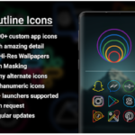 Outline Icons – Icon Pack Android App Review