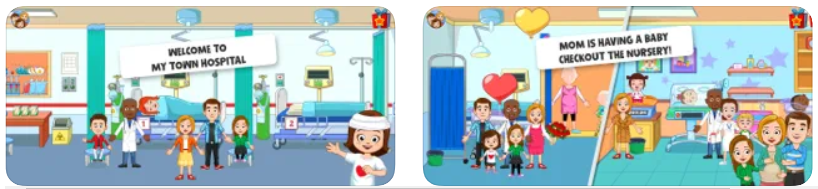 My Town Hospital iPhone Game App Review