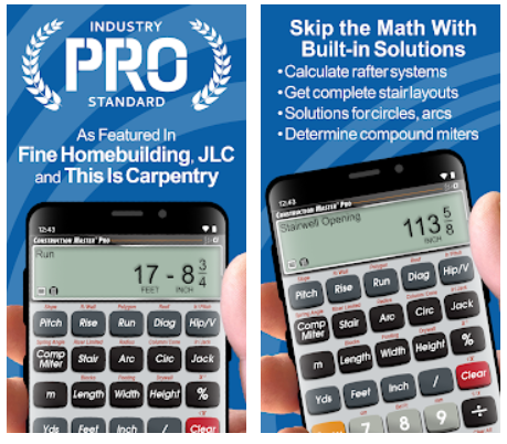 Construction Master Pro Calc App for Builders Review