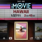 iMovie Video Editing App for iPhone