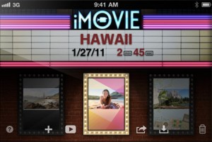 iPhone Video Editing App - iMovie