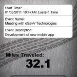 Green Miles App for iPhone