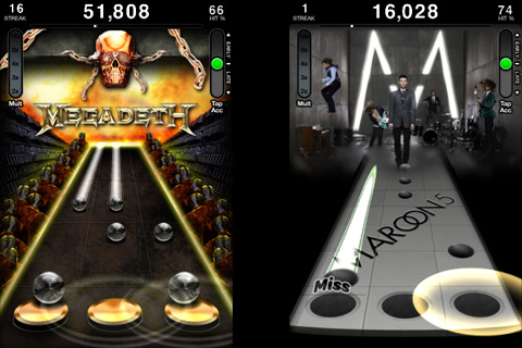Tap Tap Revenge 3 iPhone Games App