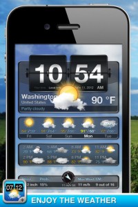 Weather+ App for iPhone