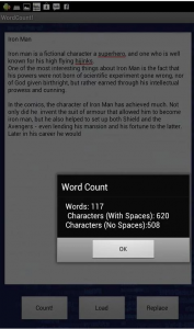 Word Count App for Android