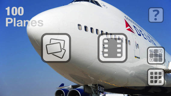 100 Planes App for iPhone
