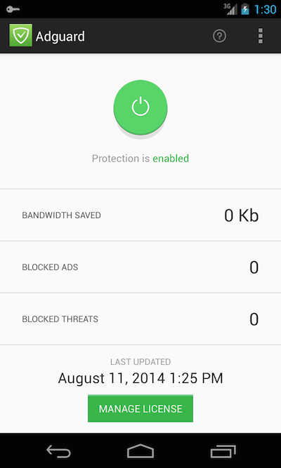 Adguard App for Android