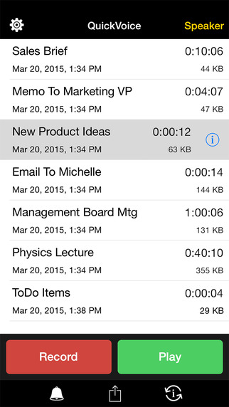 QuickVoice2Text Email PRO Recorder iPhone App Review