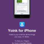 Yoink Improved Drag and Drop iPhone App Review