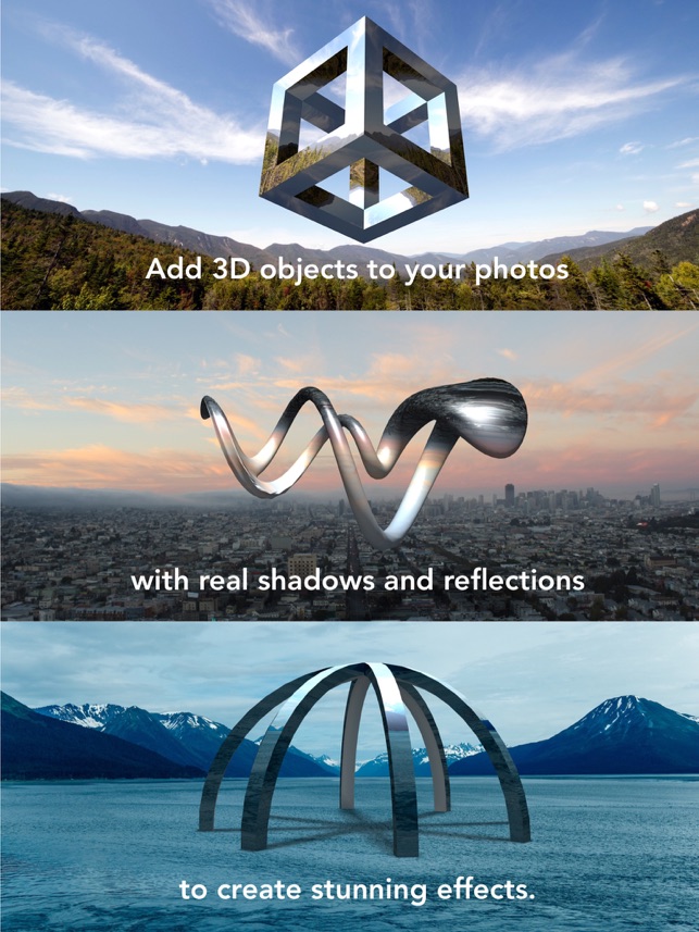 Matter Create Design 3D Effects Photos iPhone App