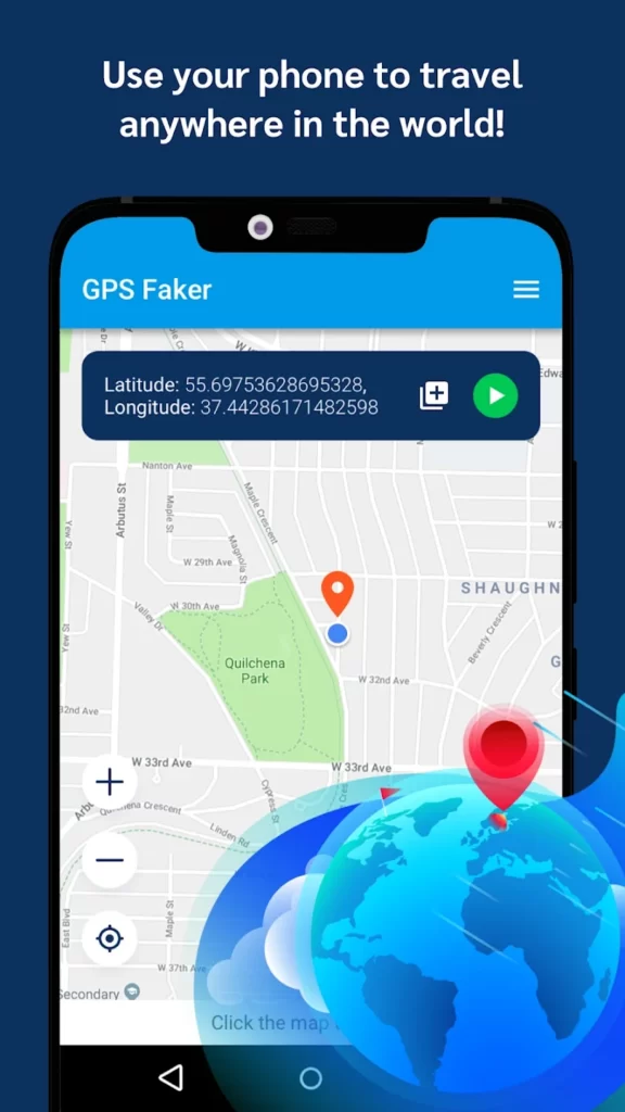 GPS Faker Pro-FakeGPS Location Android App